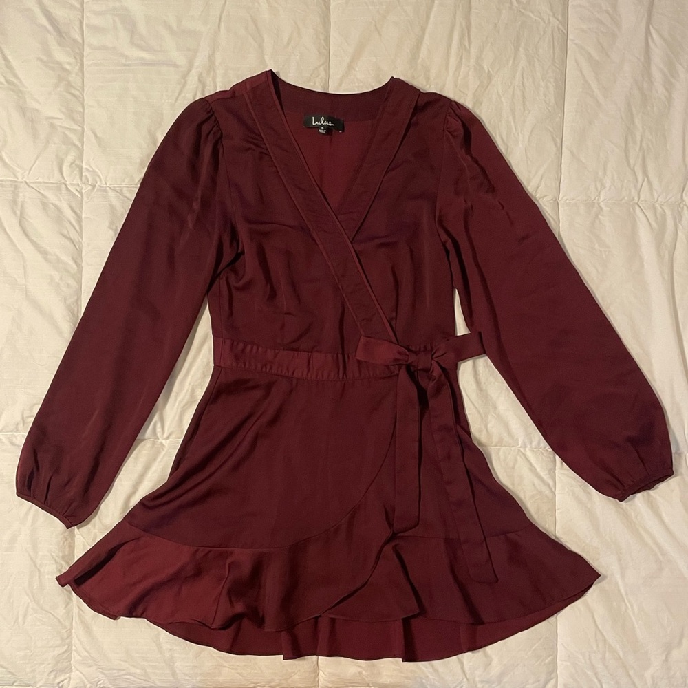 Lulus long sleeve mini dress
